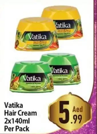 Day To Day Vatika Hair Cream 2x140ml Per Pack offer