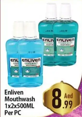 Day To Day Enliven Mouthwash 1x2x500ML Per PC offer