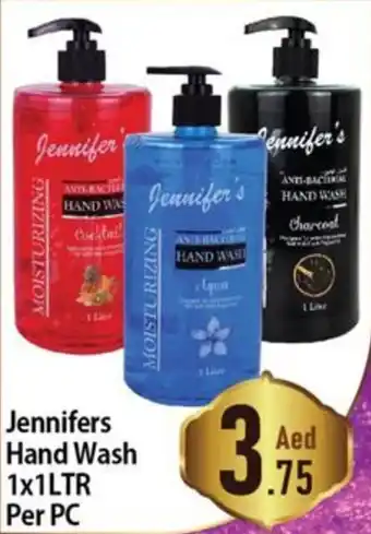 Day To Day Jennifers Hand Wash 1x1LTR Per PC offer