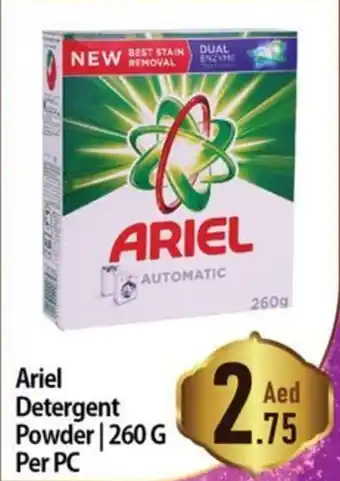 Day To Day Ariel Detergent Powder 260 G Per PC offer