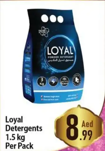 Day To Day Loyal Detergents 1.5 kg Per Pack offer