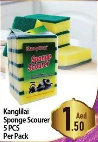 Day To Day Kanglilai Sponge Scourer 5 PCS Per Pack offer