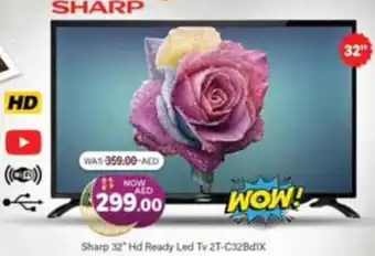 Al Madina Sharp 32" Hd Ready Led Tv 2T-C328d1X offer