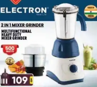 Al Madina 2 IN 1 MIXER GRINDER MULTIFUNCTIONAL HEAVY DUTY MIXER GRINDER offer