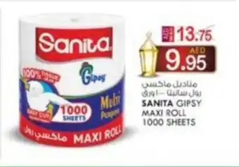 KM Trading SANITA GIPSY MAXI ROLL 1000 SHEETS offer