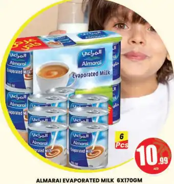 Al Madina Hypermarket ALMARAI EVAPORATED MILK 6X170GM offer