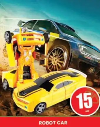 Al Madina Hypermarket ROBOT CAR offer