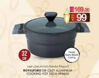 KM Trading ROYALFORD DIE CAST ALUMINIUM COOKING POT 32CM RF8600 offer