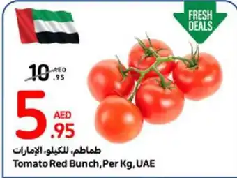 Carrefour Tomato Red Bunch Per Kg offer