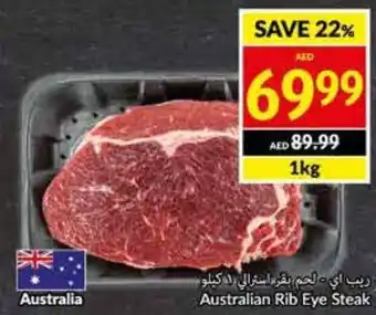 Viva Australian Rib Eye Steak 1KG offer