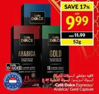 Viva Café Dolce Espresso Arabica Gold Capsule 52G offer