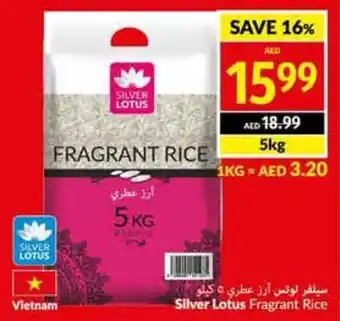 Viva Silver Lotus Fragrant Rice 5kg offer