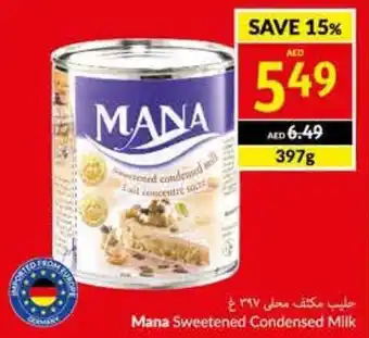 Viva Mana Sweetened Condensed Milk 397g offer