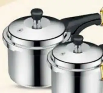 KM Trading ROYALFORD STAINLESS STEEL PRESSURE COOKER 5 LITRES RF10185 offer
