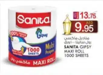 KM Trading SANITA GIPSY MAXI ROLL 1000 SHEETS offer