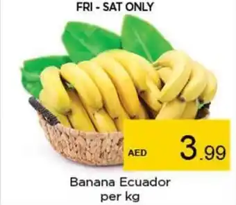 Nesto Banana Ecuador per kg offer