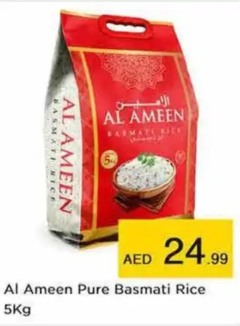 Nesto Al Ameen Pure Basmati Rice 5Kg offer