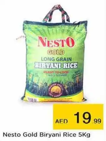 Nesto Nesto Gold Biryani Rice 5Kg offer