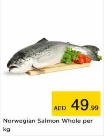 Nesto Norwegian Salmon Whole per offer