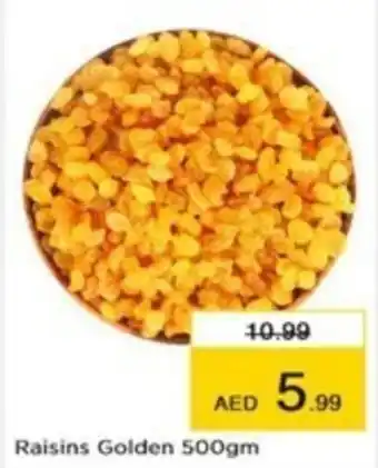 Nesto Raisins Golden 500gm offer