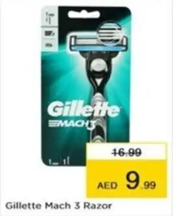 Nesto Gillette Mach 3 Razor offer