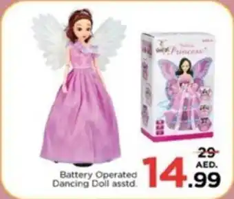 Nesto Battery Operated Dancing Doll asstd offer