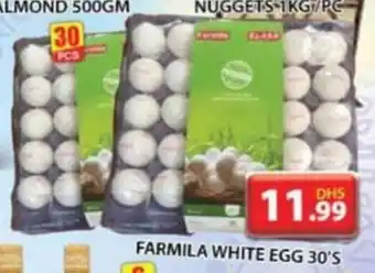 Grand Mall Sharjah FARMILIA WHITE EGG 30'S offer