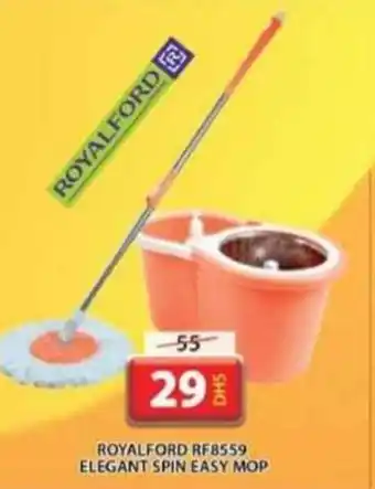 Grand Mall Sharjah ROYALFORD RF8559 ELEGANT SPIN EASY MOP offer