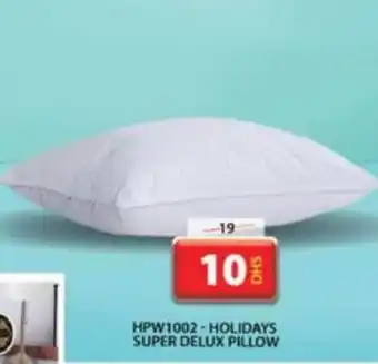 Grand Mall Sharjah HPW1002 HOLIDAYS SUPER DELUX PILLOW offer