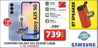 Grand Mall Sharjah SAMSUNG GALAXY A25 5G 6GB/128GB offer