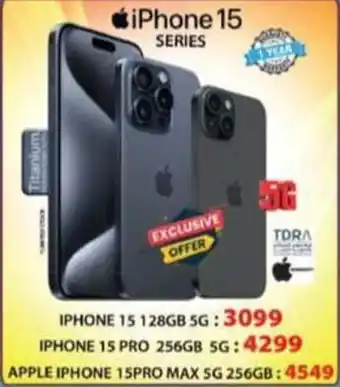 Grand Mall Sharjah iPhone 15 SERIES 128GB 5G offer