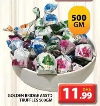 Grand Mall Sharjah GOLDEN BRIDGE ASSTD TRUFFLES 500gm offer