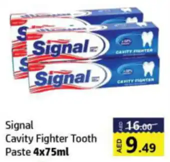 Signal Cavity Fighter Tooth Paste 4 x 75ml