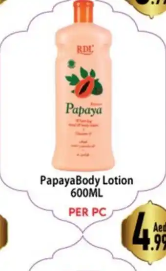 Day To Day PapayaBody Lotion 600ML offer