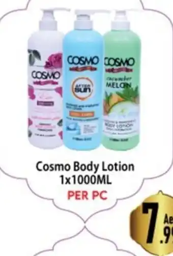 Day To Day Cosmo Body Lotion 1x1000ML PER PC offer