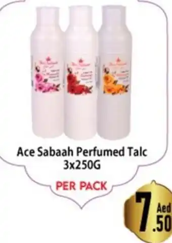 Day To Day Ace Sabaah Perfumed Talc 3x250G offer