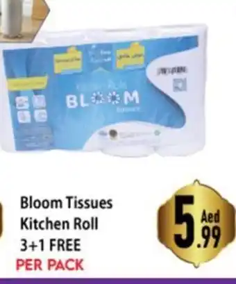 Day To Day Bloom Tissues Kitchen Roll 3+1 FREE offer
