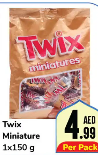 Day To Day Twix Miniature 1x150 g offer