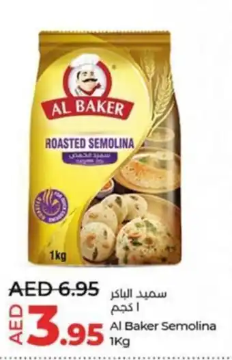 Lulu Hypermarket Al Baker Semolina 1Kg offer