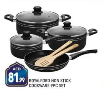 Shaklan ROYALFORD NON STICK COOKWARE 9PC SET offer