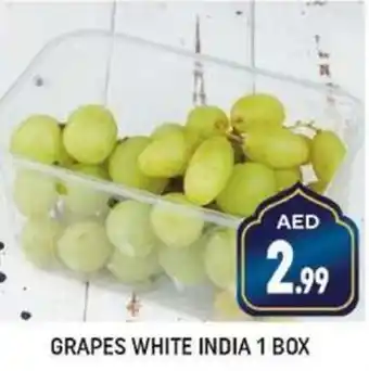 Shaklan GRAPES WHITE INDIA 1 BOX offer