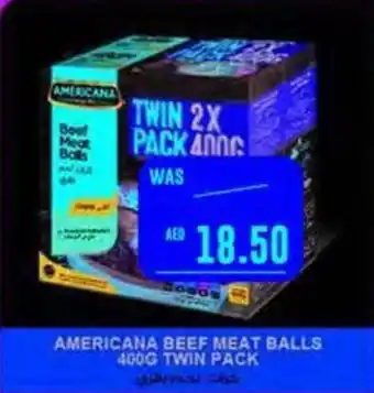 Spar AMERICANA BEEF MEAT BALLS 400G TWIN PACK offer