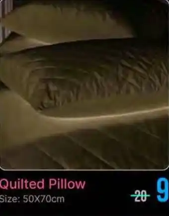 Spar Quilted Pillow Size 50x70cm offer