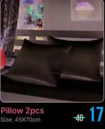 Spar Pillow 2pcs Size 45X70cm offer