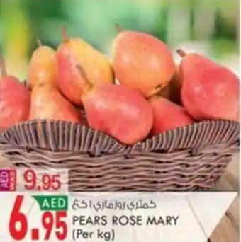 KM Trading PEARS ROSE MARY Per kg offer