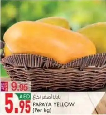KM Trading PAPAYA YELLOW Per kg offer