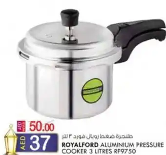 KM Trading ROYALFORD ALUMINIUM PRESSURE COOKER 3 LITRE offer