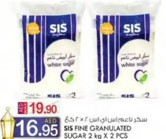 KM Trading SIS FINE GRANULATED SUGAR 2 kg X 2 PCS offer