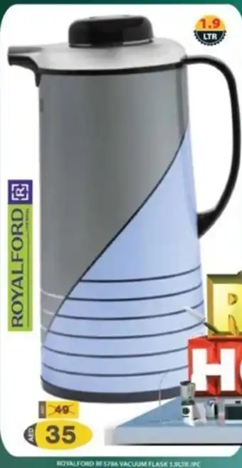 Grand Hyper Market ROYALFORD RF 5786 VACUUM FLASK 1.9LTR/PC offer