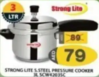 Grand Hyper Market STRONG LITES STEEL PRESSURE COOKER offer